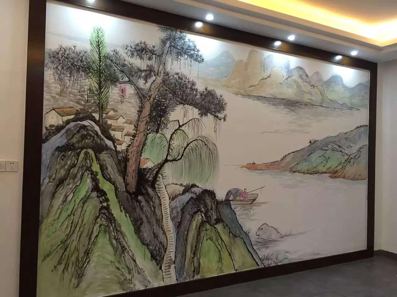 xx博物馆手绘壁画